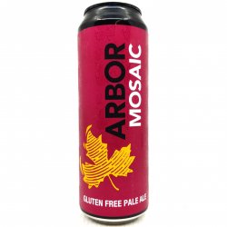 Arbor Mosaic Gluten Free Pale Ale Arbor Mosaic Gluten Free Pale Ale