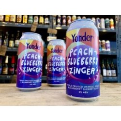 Yonder  Peach & Blueberry Zinger Sour - Wee Beer Shop