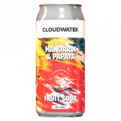 Cloudwater Cloudwater - Mandarin & Papaya - 8% - 44cl - Bte - La Mise en Bière