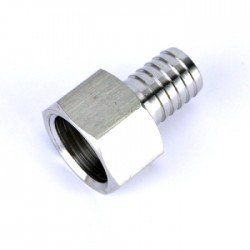 Conector INOX (13 mm x 12 F) - La Cabaña del Cervecero