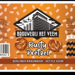 Het Veem  Rusty Pretzel (Berliner Braunbier) - Het Biermeisje