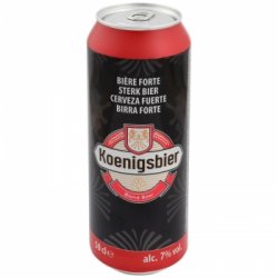 Cerveza Koenigsbier fuerte lata 50 cl. - Carrefour España