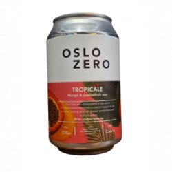 Oslo Brewing Company Oslo Zero - Tropicale Mango & Passionfruit