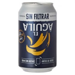 Cerveza SIN FILTAR El Águila Lata de 33 cl - 5Sentidos