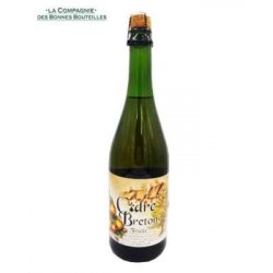 Cidre - Cidrerie de Rhuys Nicol - Fruité - Demi Sec 75cl - La Compagnie des Bonnes Bouteilles