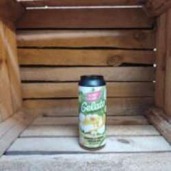 Funky Fluid Gelato: Banana & Guava Cheesecake Funky Fluid Gelato: Banana & Guava Cheesecake