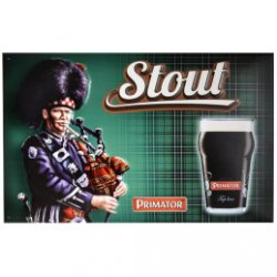 Metal Sign Primator Stout - Pivana CZ