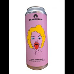 Clandestin Beer ANDY WARMHOLE