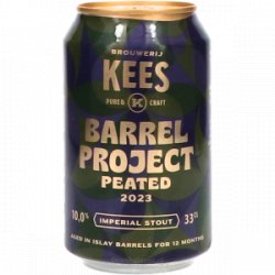 Kees Barrel Project Peated 2023 Imperial Stout - Drankgigant.nl