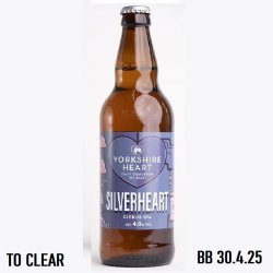 YORKSHIRE HEART BREWERY Silverheart 4.0% - Beer Paradise