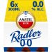 Amstel Radler Citroen 0.0 Bier Fles 6 x 300ml 