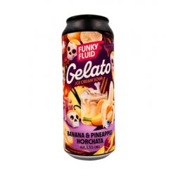 Funky Fluid Gelato: Banana & Pineapple Horchata