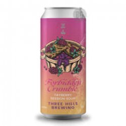 Three Hills Brewing Forbidden Pastry : Tayberry Crumble - Beer Guerrilla