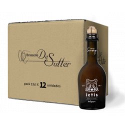 Pack 12 cervezas ICTIS de De Sutter 33cl - BIOrigin - Biorigin