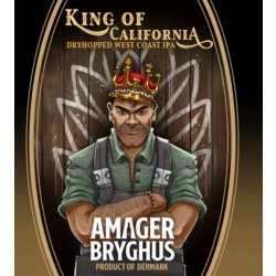 Amager King of California Dryhopped West Coast IPA  Untappd  3,7  - Fish & Beer