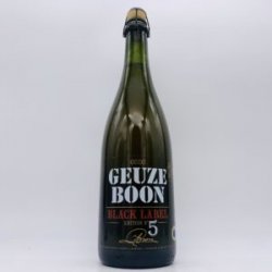 Boon Oude Geuze Boon Black Label Edition No.5 2019 750ml - Bottleworks