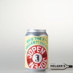 Jopen  Who the F*** Is Helles?! Pils 33cl Blik - Melgers