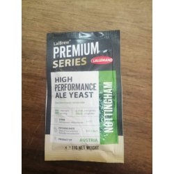 Lallemand Nottingham High Performance Ale Yeast (11g) - waterintobeer