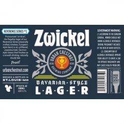 Urban Chestnut Zwickel 16oz can - Bine & Vine