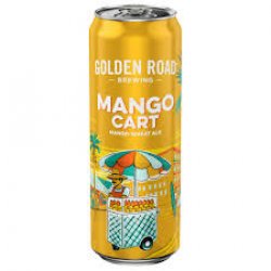 Golden Road Mango Cart Wheat Ale 3 pack25 oz cans - Beverages2u