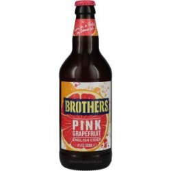 Brothers Pink Grapefruit Cider - Drankgigant.nl