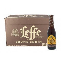 Leffe Brune Caja de 24x33 cl. - Decervecitas.com