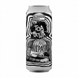 Alameda Beer Co  Toa Tatua -Oceanic IPA - Barbudo Growler