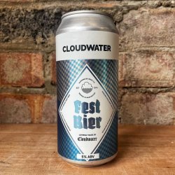 Cloudwater Festbier 2023 5% (440ml) - Caps and Taps