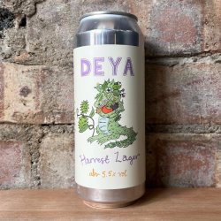 DEYA Harvest Lager 5.5% (500ml) - Caps and Taps