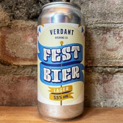 Verdant 2023 Festbier Lager 5.5% (440ml) - Caps and Taps