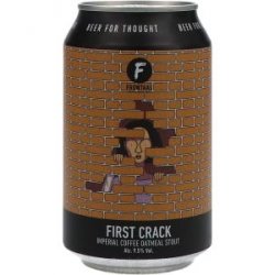 Frontaal First Crack Imperial Coffee Oatmeal Stout - Drankgigant.nl
