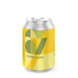 Alus Sakiškės Brewery CORN LAGER (0,33 l skard.) - Gero Alaus Parduotuvė