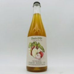 Garden Path The Local Harvest: Strawberry Rhubarb Cider 500ml - Bottleworks