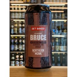 Northern Monk  Get Baked Bruce  Alcohol Free Chocolate Stout Last Chance! BBF 220624 - Clapton Craft