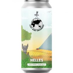 Lost & Grounded Helles Lager 440ml (4.4%) - Indiebeer