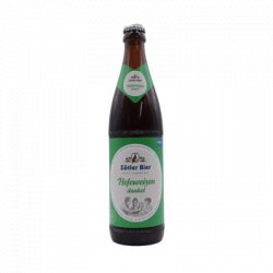 Hefeweizen Dunkel  Zötler  5,2% Vol.  500 ml - naïv