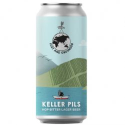 Lost And Grounded Keller Pils Lager 440ml (4.8%) - Indiebeer