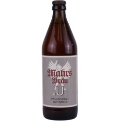 Mahrs Brau aU Ungespundet Kellerbier Lager 500ml (5.2%) - Indiebeer