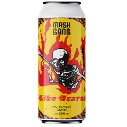 Mash Gang Like Icarus Low Alcohol Wheat Beer 440ml (0.5%) - Indiebeer