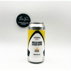 Verdant Brewing Co Orcas Need (clean) Water  IPA  6.5% - Premier Hop