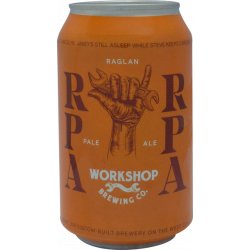 Workshop Brewing Raglan Pale Ale 330ml - The Beer Cellar