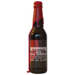 Nerd Brewing Xmas Override Chocolate Orange Milkshake Stout 2022 - 330ml (11.5%) - Indiebeer