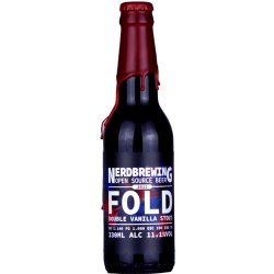 Nerdbrewing Fold Double Imperial Vanilla Stout 330ml (11.1%) - Indiebeer