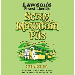 Lawson's Finest Liquids Scrag Mountain Pils 4 pack 16 oz. Can - Kelly’s Liquor