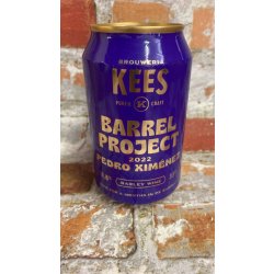 Kees barrel project 2022 Pedro Ximenez Barley Wine - Gerijptebieren.nl