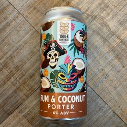 Three Brothers - Rum & Coconut Porter - Lost Robot