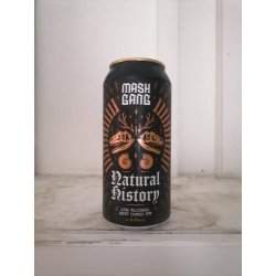 Mash Gang Natural History 0.5% (440ml can) - waterintobeer