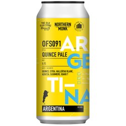 Northern Monk OFS091 Argentina Quince Pale Pale Ale 440ml (5.1%) - Indiebeer