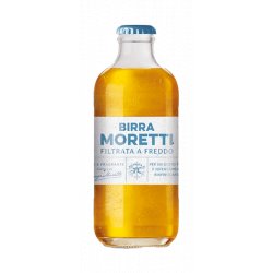 Birra Moretti Filtrata A Freddo 4,3% - 24 x 33 cl EW Flasche - Pepillo