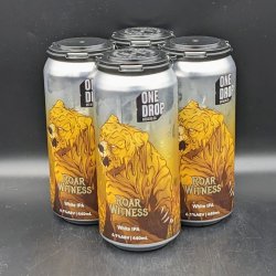 One Drop Roar Witness - White IPA Can 4pk - Saccharomyces Beer Cafe